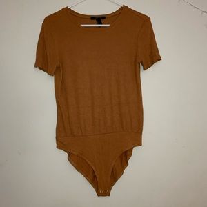 Forever21 Burnt Orange Bodysuit